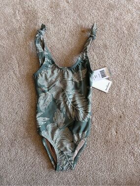 Hermoza “Little Brit” swimsuit in sage